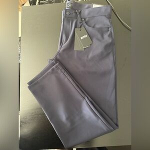 BOSS Navy Men's Pants